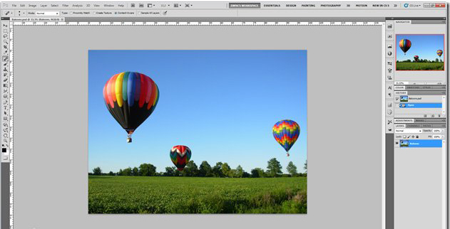 Xóa vật thể trong ảnh bằng Photoshop 1